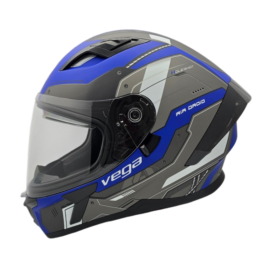 Helmet HOLESHOT Air Droid Blue