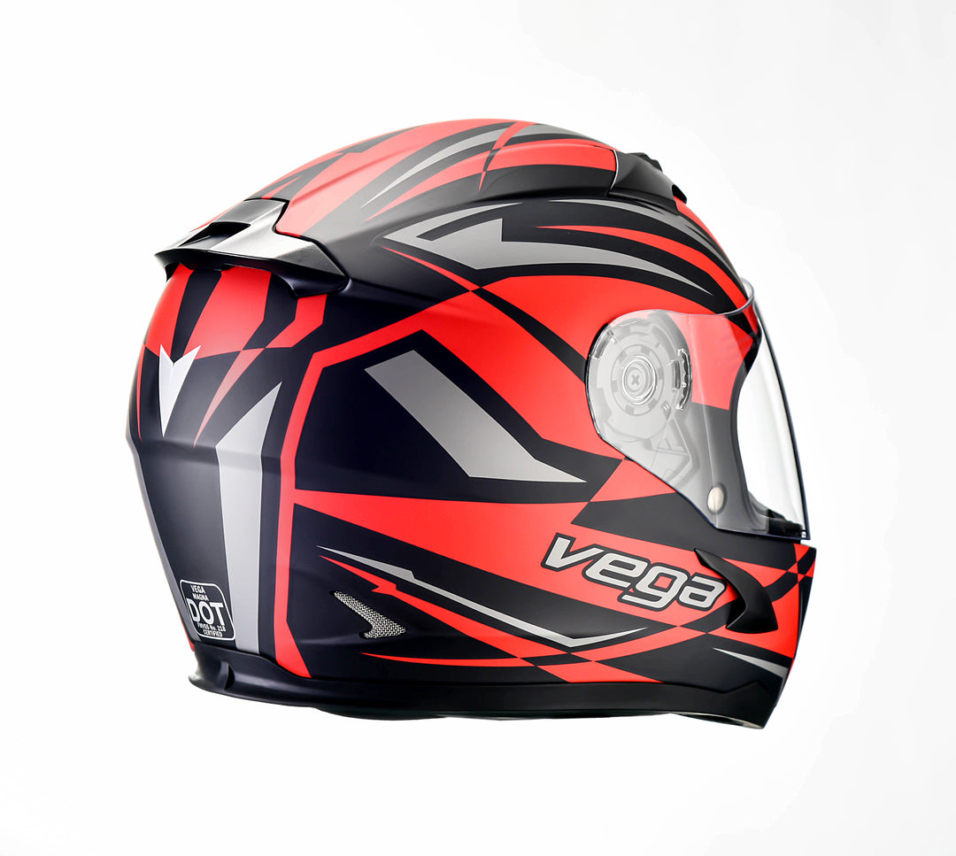 Helmet V-STAR JUNIOR Black Red