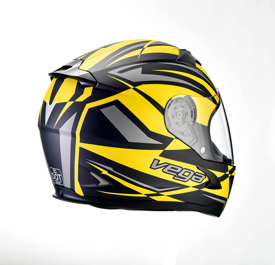 Helmet V-STAR JUNIOR Black Yellow