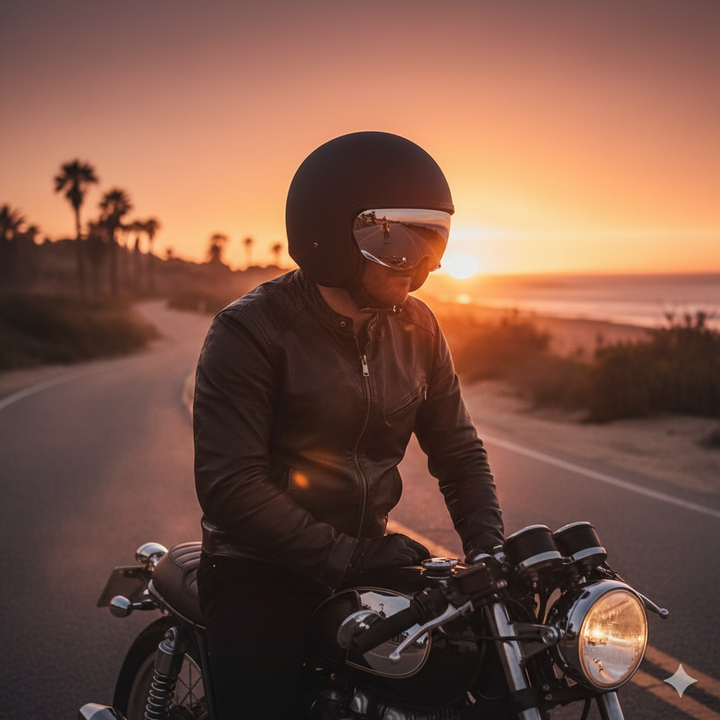 Helmet V8 Matte Black