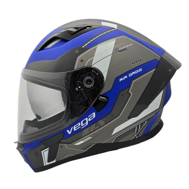 Helmet HOLESHOT Air Droid Blue