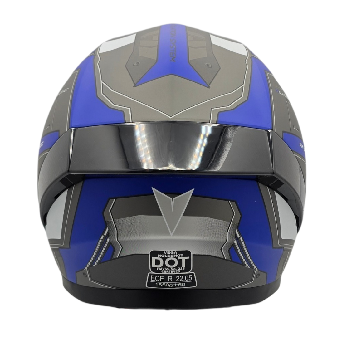 Helmet HOLESHOT Air Droid Blue