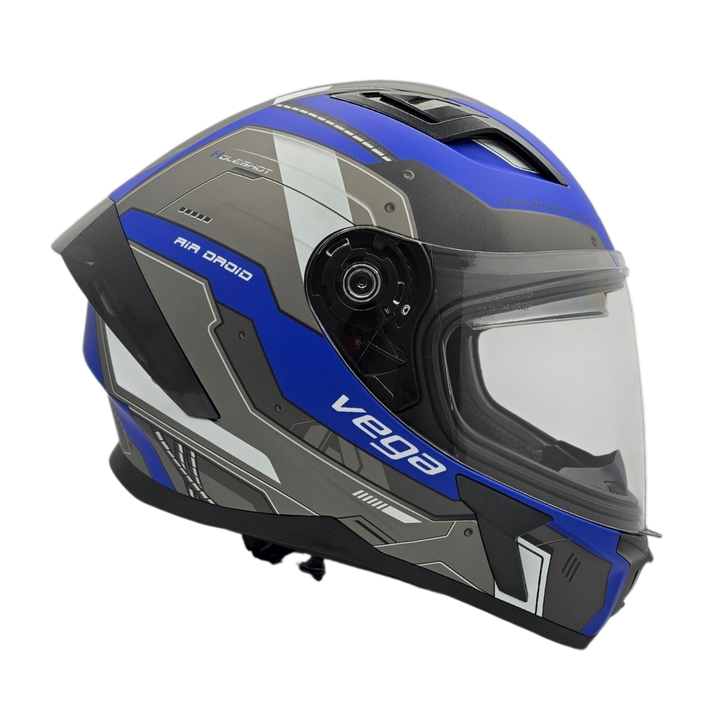 Helmet HOLESHOT Air Droid Blue