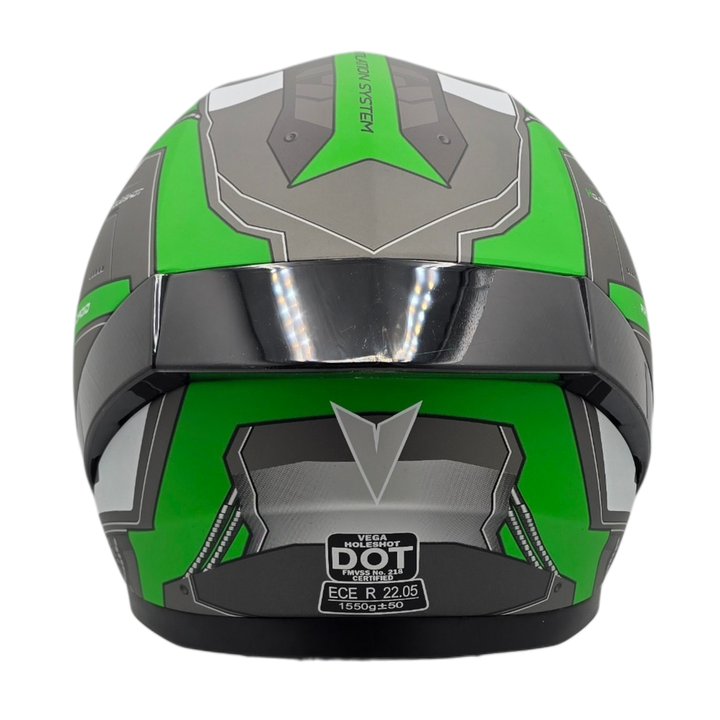 Helmet HOLESHOT Air Droid Green