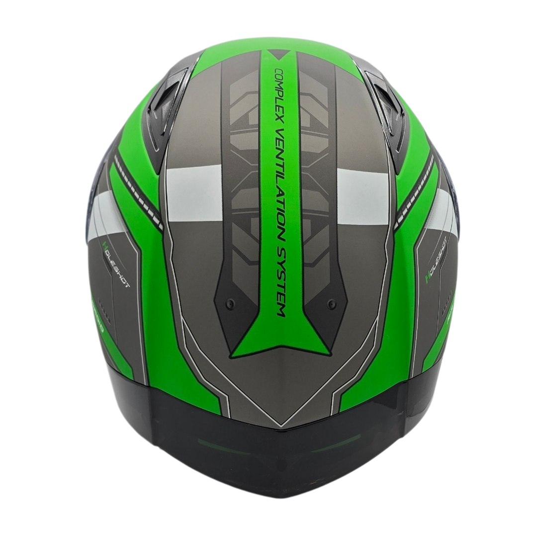 Helmet HOLESHOT Air Droid Green
