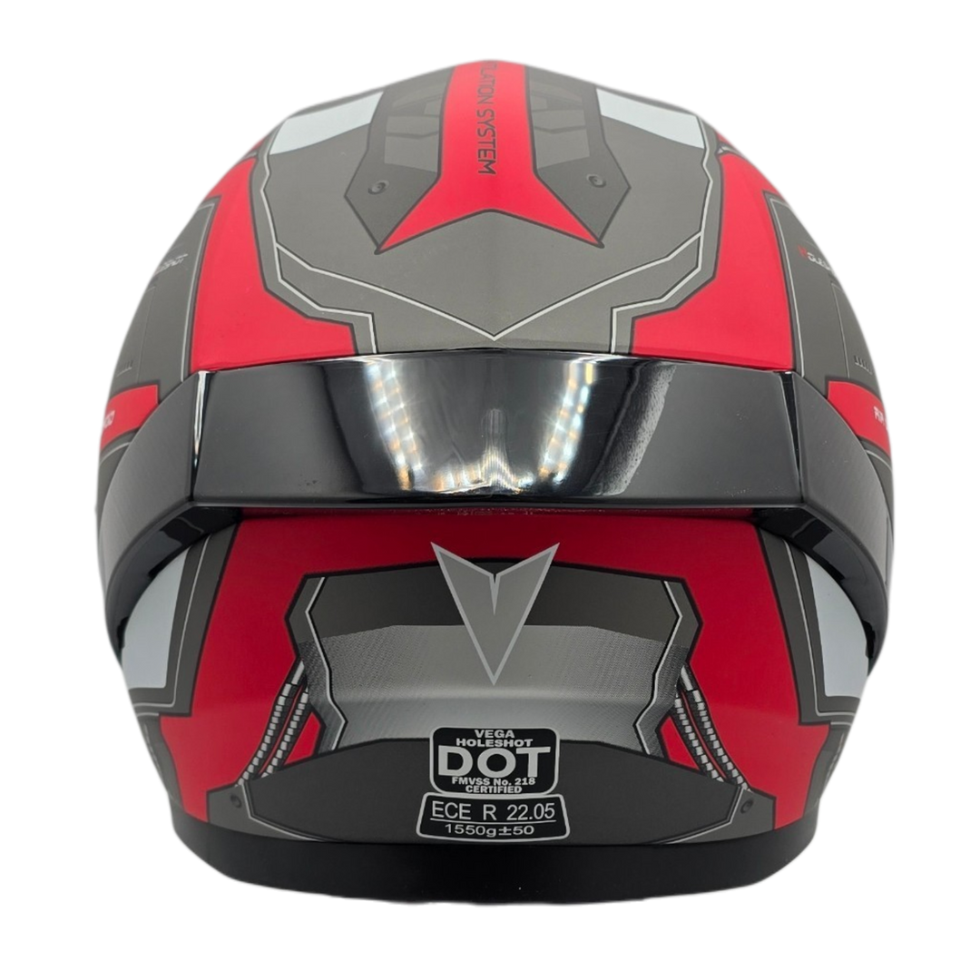 Helmet HOLESHOT Air Droid Red