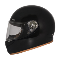 Helmet RETRO Metallic Black