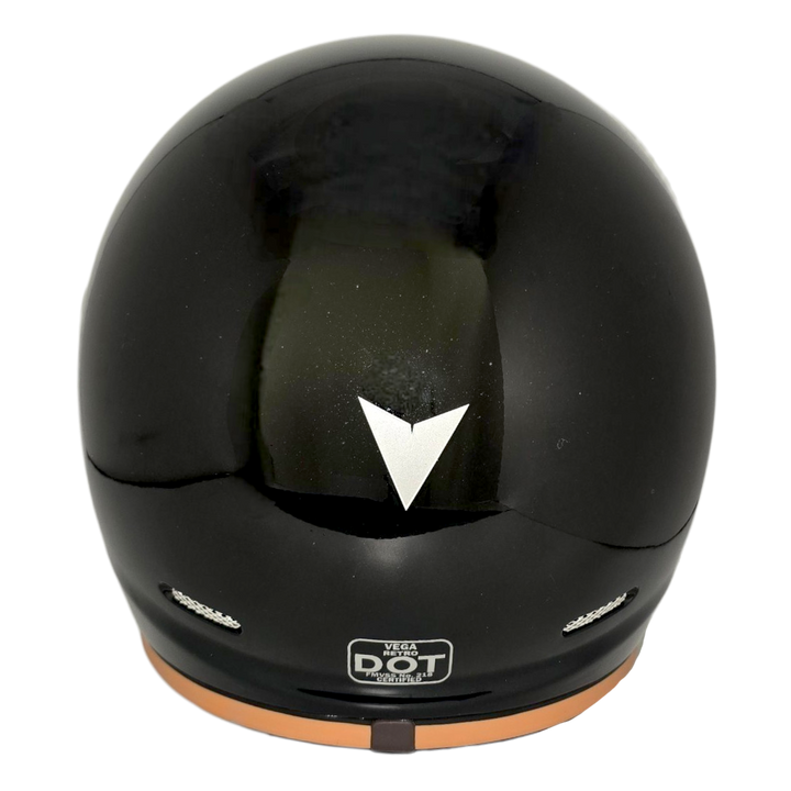 Helmet RETRO Metallic Black