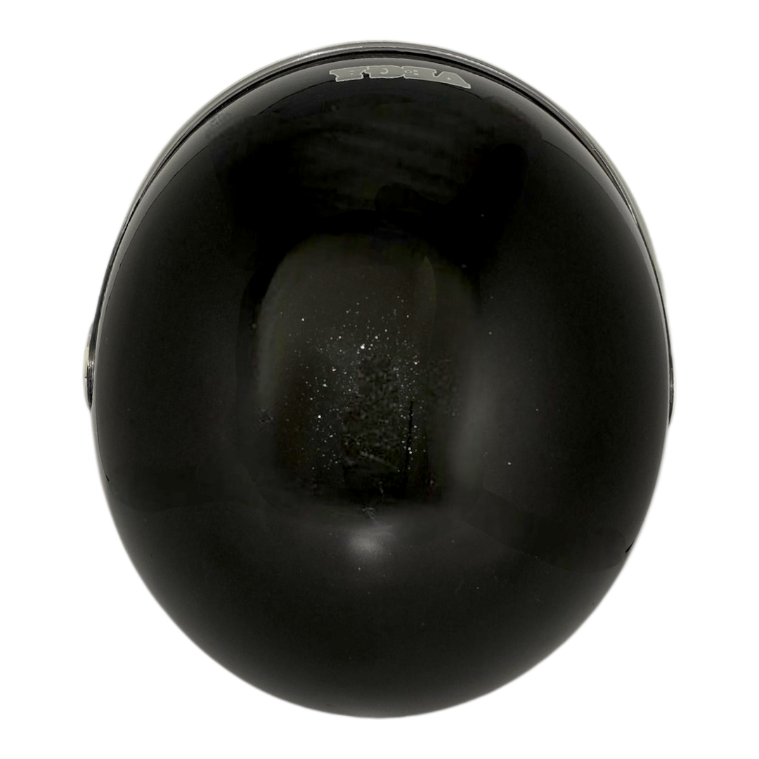 Helmet RETRO Metallic Black