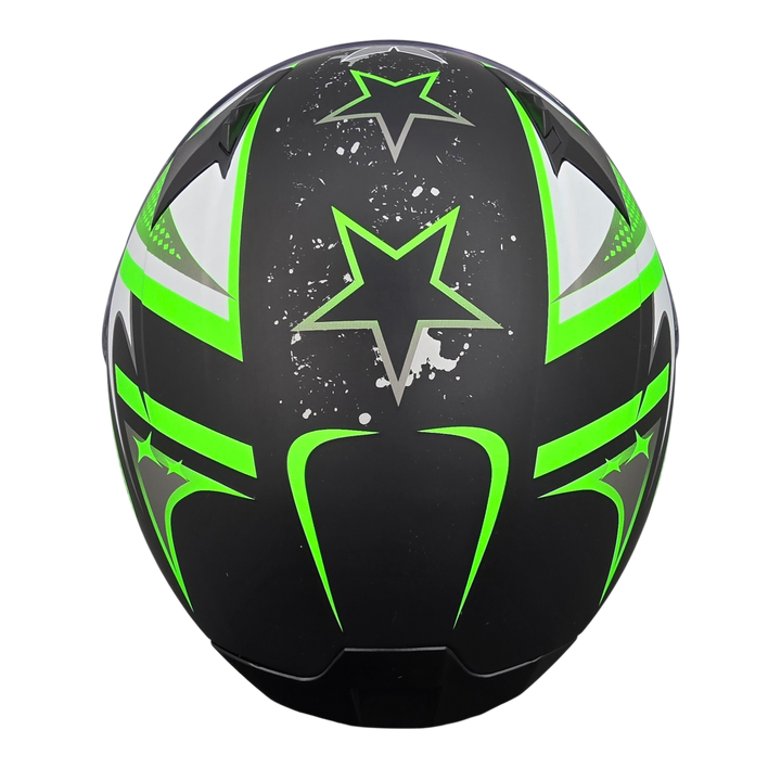 Helmet V-STAR KARTING Evolution Green