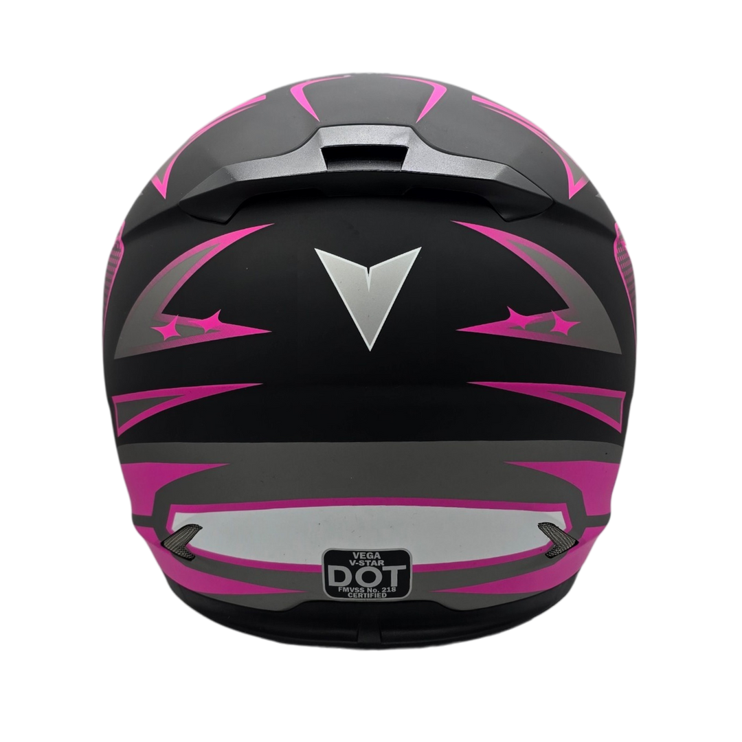 Helmet V-STAR KARTING Evolution Pink