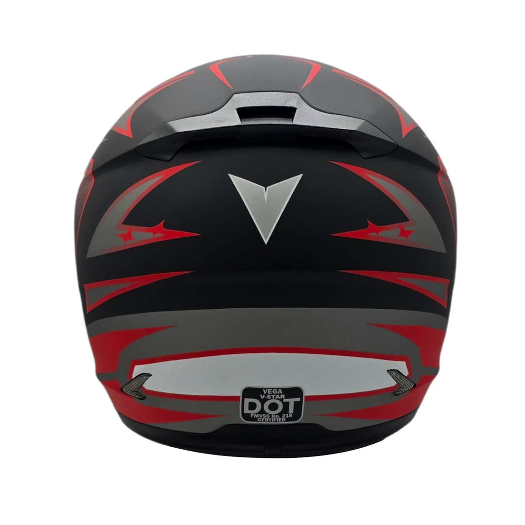 Helmet V-STAR KARTING Evolution Red