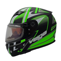 Helmet V-STAR ELECTRIC SNOWMOBILE Evolution Green
