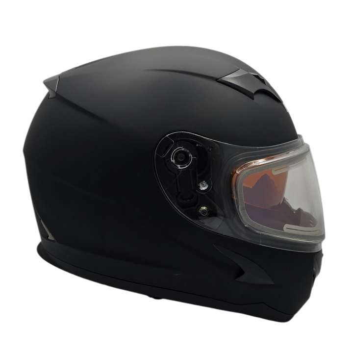 Helmet V-STAR ELECTRIC SNOWMOBILE Matte Black