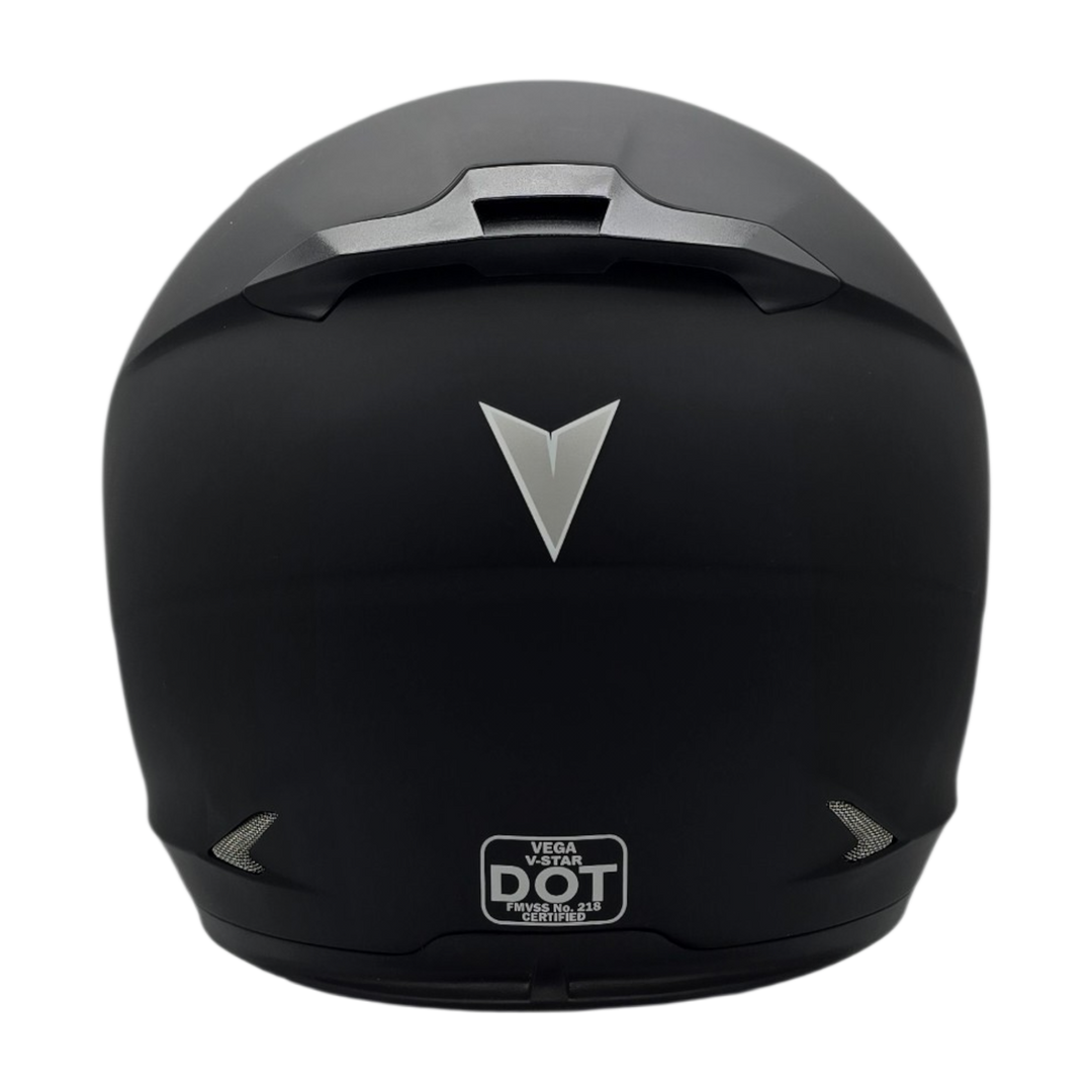 Helmet V-STAR ELECTRIC SNOWMOBILE Matte Black