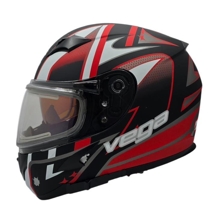 Helmet V-STAR ELECTRIC SNOWMOBILE Evolution Red