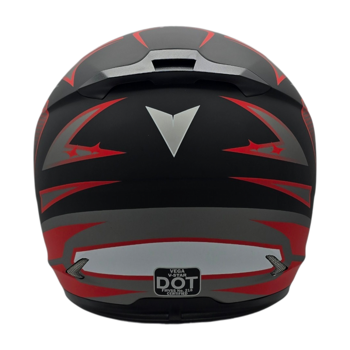 Helmet V-STAR ELECTRIC SNOWMOBILE Evolution Red