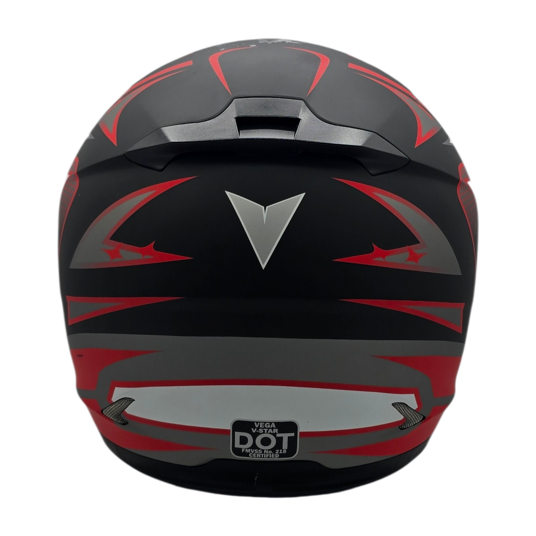 Helmet V-STAR SNOWMOBILE BASIC Evolution Red