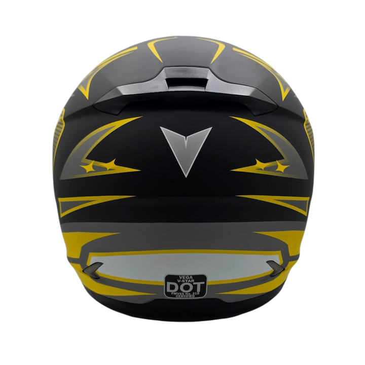 Helmet V-STAR KARTING Evolution Yellow