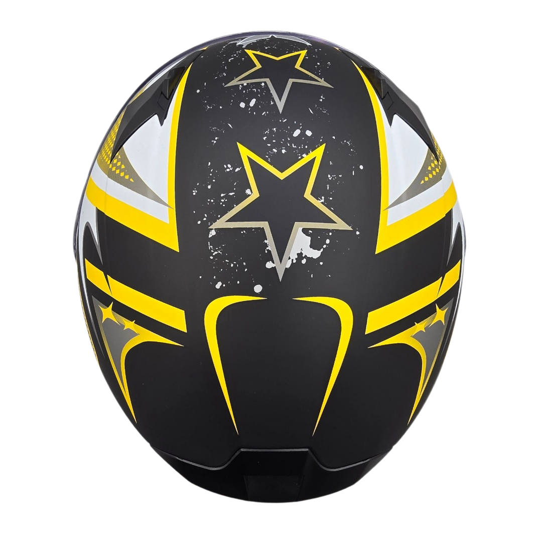 Helmet V-STAR KARTING Evolution Yellow