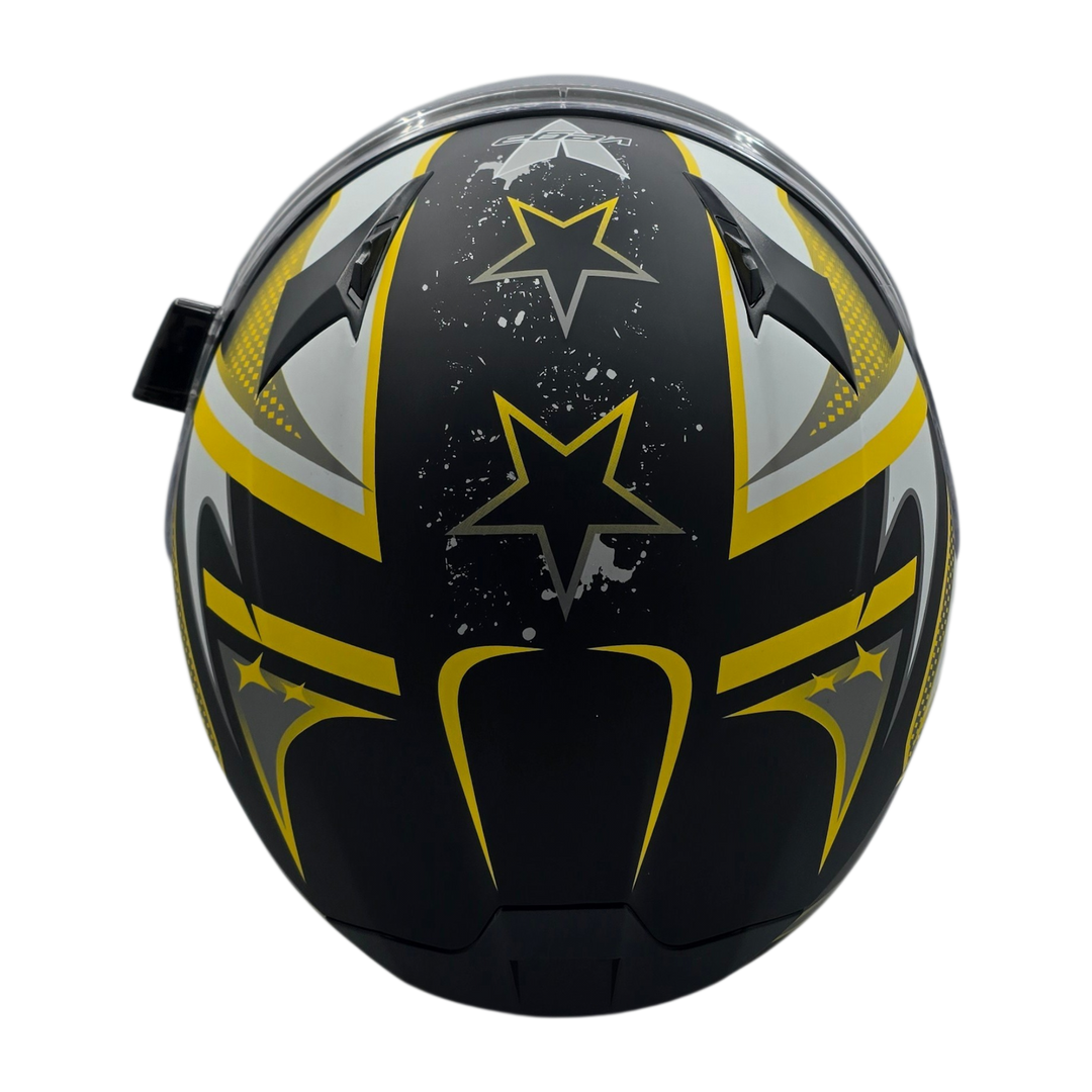 Helmet V-STAR SNOWMOBILE BASIC Evolution Yellow