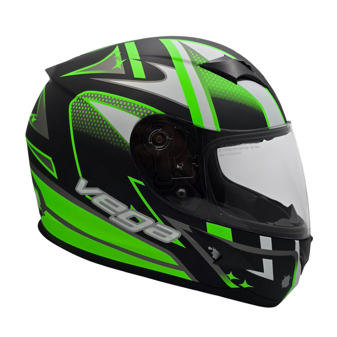 Helmet V-STAR KARTING Evolution Green