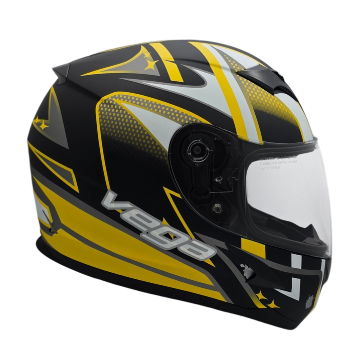 Helmet V-STAR KARTING Evolution Yellow