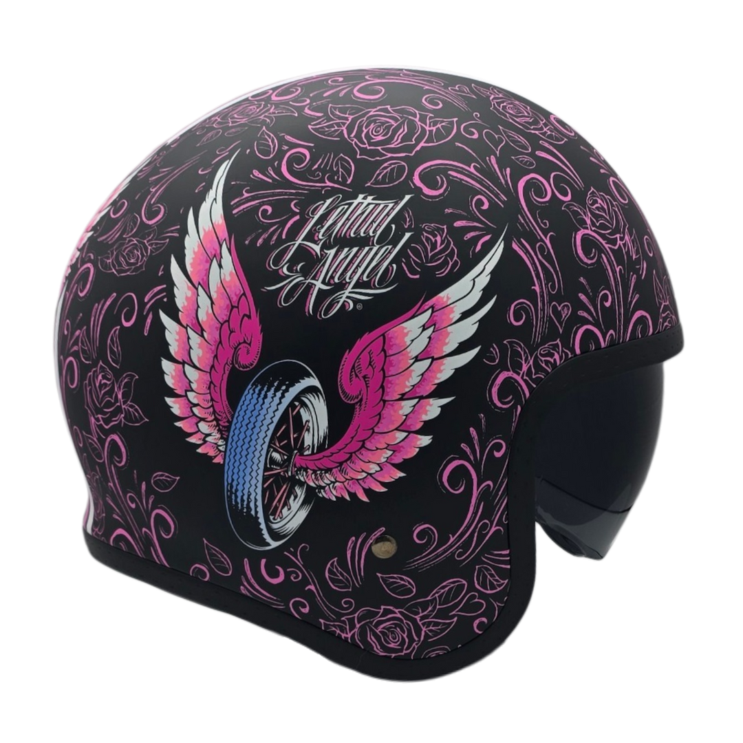 Helmet V8 Lethal Angel Pink