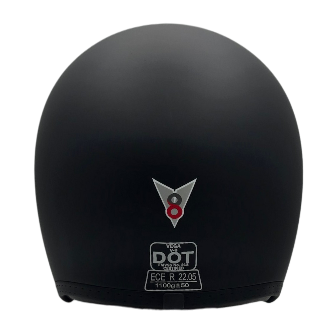 Helmet V8 Matte Black