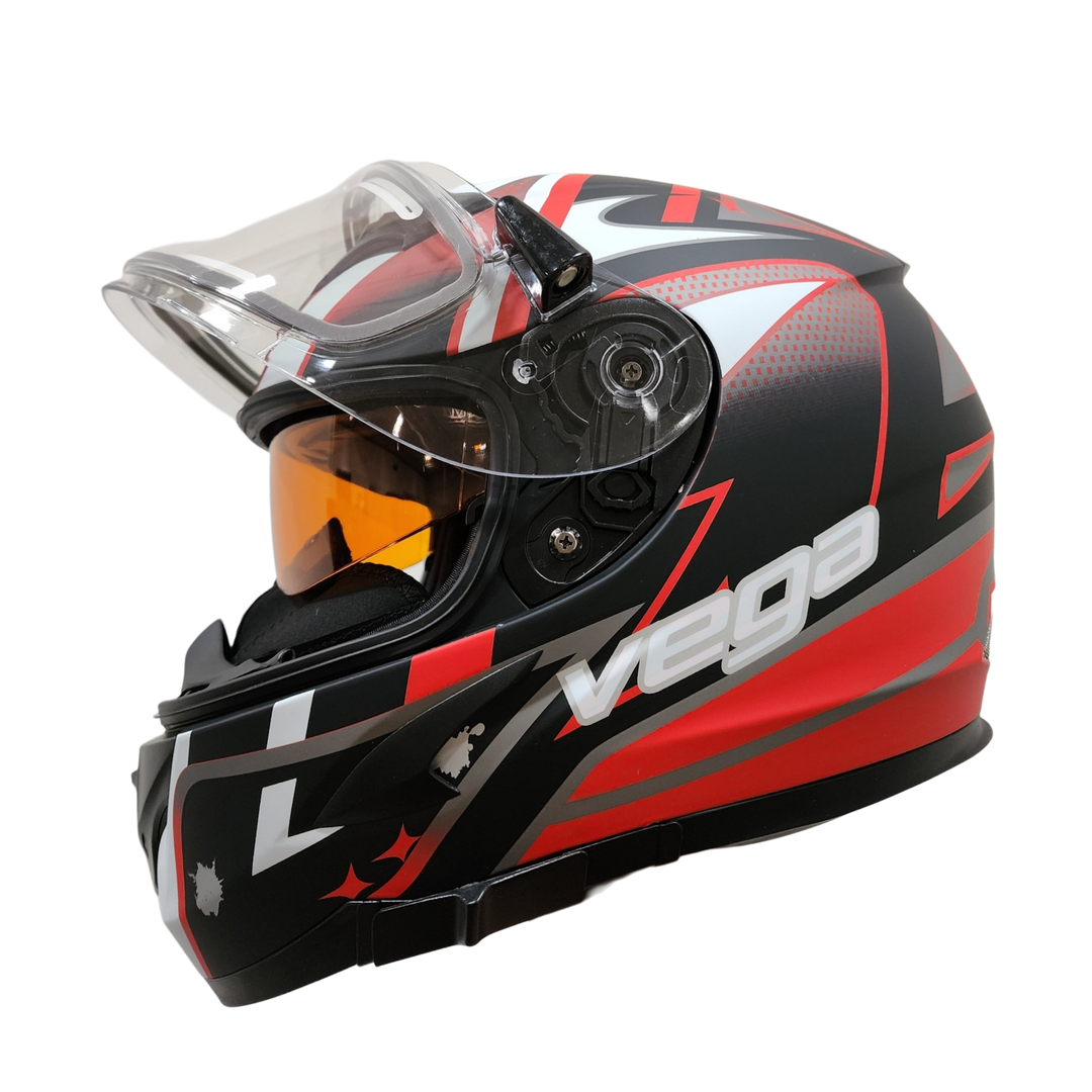 Helmet V-STAR ELECTRIC SNOWMOBILE Evolution Red