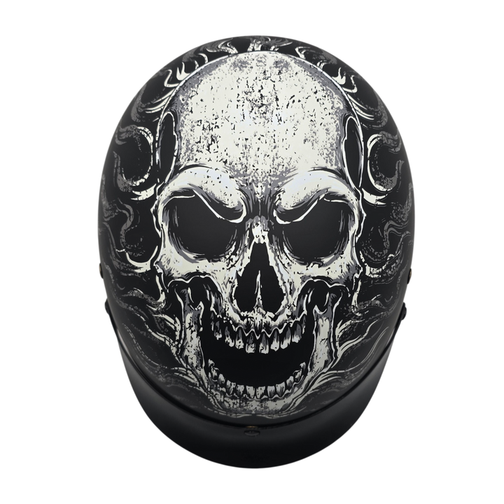 Helmet WARRIOR Flame Skull
